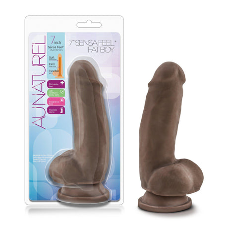 Blush Au Naturel 7 Inch Fat Boy Dildo