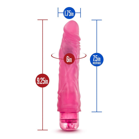 Blush Glow Dicks 9 Inch The Drop Vibe