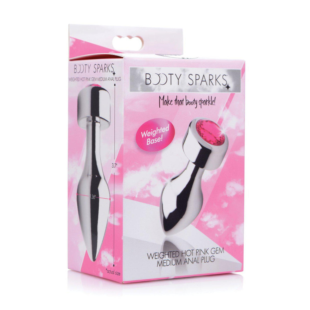Booty Sparks Weighted Gem Anal Plug