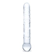 Callisto Clear 7 Inch Glass Dildo