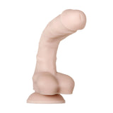 Real Supple Silicone Poseable 8.25 Inch Dildo