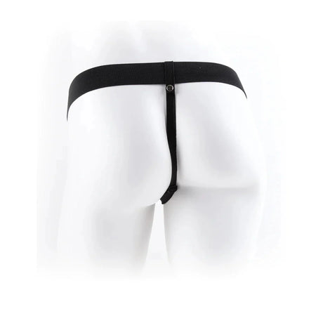 Fetish Fantasy 7 Inch Vibrating Hollow Strap-On