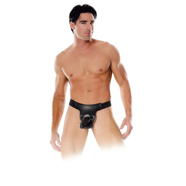 Fetish Fantasy Hollow 8 Inch Real Feel Strap On