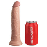King Cock Elite 9 Inch Dual Density Vibrating Silicone Dildo