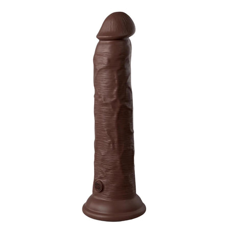 King Cock Elite 9 Inch Dual Density Vibrating Silicone Dildo