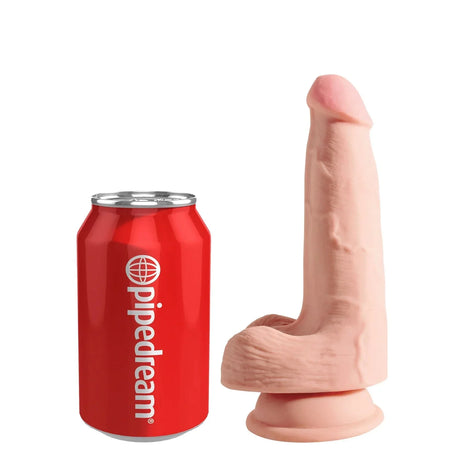 King Cock Plus Triple Density 5 Inch Dildo with Balls