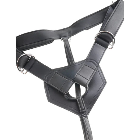King Cock Strap-on Harness with 7 Inch Cock
