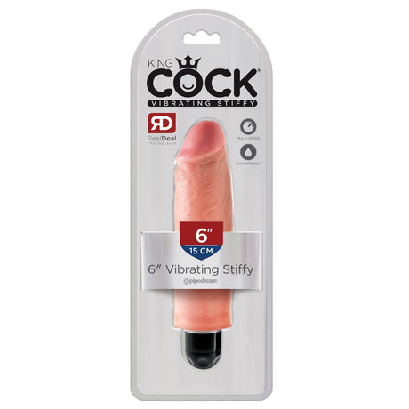 King Cock Vibrating Stiffy Dildo
