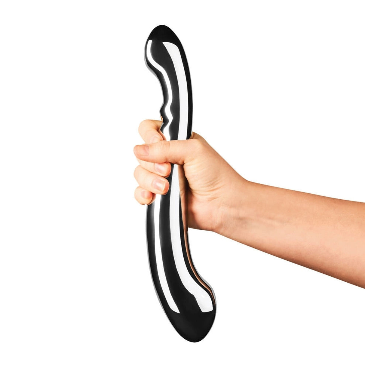 Le Wand Contour Double-Sided Stainless Steel Pleasure Tool