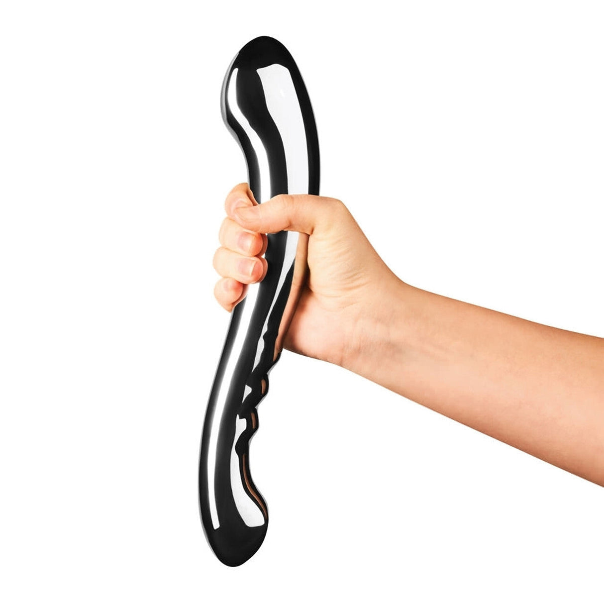 Le Wand Contour Double-Sided Stainless Steel Pleasure Tool
