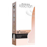 Naked Addiction 8 Inch Rotating & Vibrating Dildo