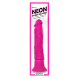 Neon Luv Touch Silicone Vibrating Suction Dildo