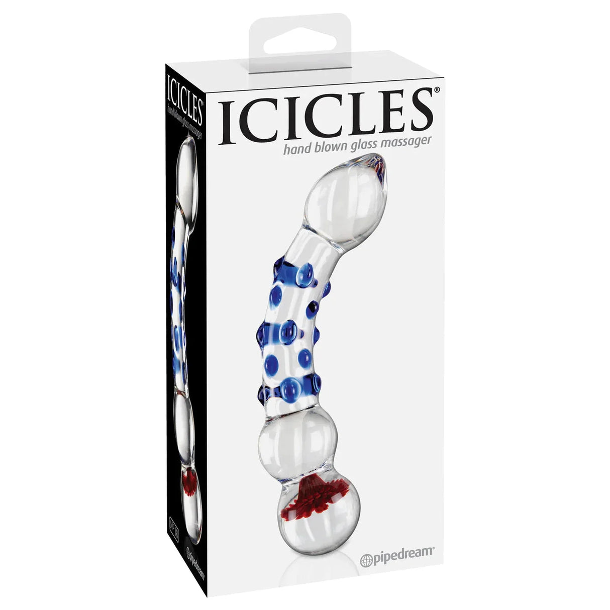 No. 18 Hand Blown Glass Massager