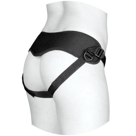 Vac-U-Lock Supreme Harness with Wireless Vibrating Plug